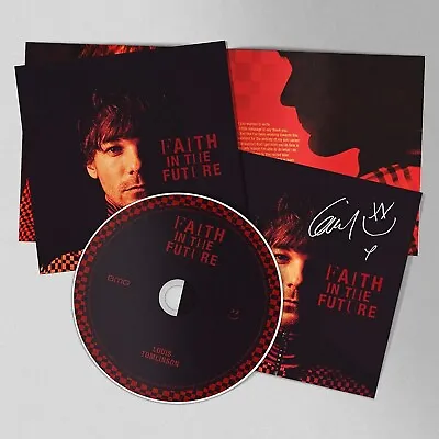 Louis Tomlinson Signed Autographed CD Faith In The Future One Direction • £33.77