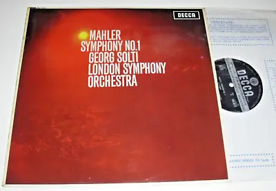 DECCA SXL 6113 *MAHLER* Symphony No. 1 *SOLTI* Wide Band Grooved • £24.99