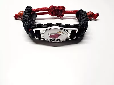 Miami Heat Adjustable Charm Bracelet Fan Apparel & Souvenir Basketball NBA • $9.99