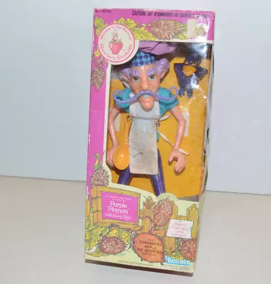 Vintage STRAWBERRY SHORTCAKE PURPLE PIEMAN Doll Kenner 1981 Complete In Box • $45