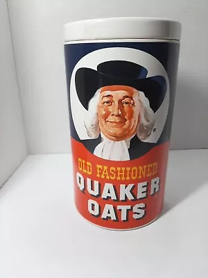 Old Fashioned Quaker Oats Ceramic Cookie Jar Cannister With Famous Oatmeal... • $20