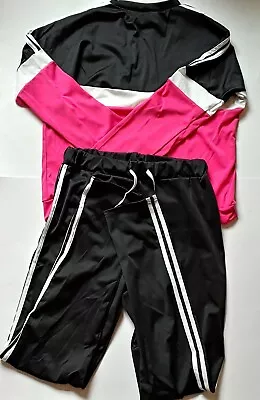 Womens XL Long Sleeve Soft Running Outfit Athletic Gym Pullover Sweatshirt Pants • $17.59