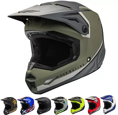 Fly Racing Kinetic Vision Helmets Motocross Off-Road ATV MX MTB UTV • $99.95