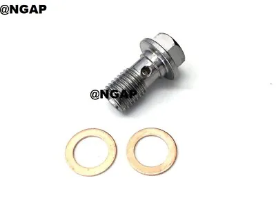 Turbo Oil Feed Banjo Bolt Mazda Speed 3 / 6 W/ Restrictor Without Exhaust Smoke • $12.21