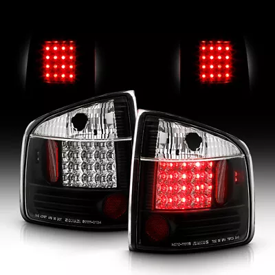 For Chevy S10 GMC Sonoma 94-04 *ULTRA BRIGHT LED* Black Tail Light Brake Signal • $139.44