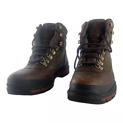 Timberland Mens Brown Field Trekker Waterproof Lace Up Size 8 Chukka Boots • $37.46