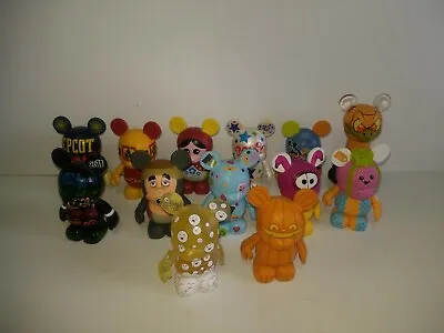 Disney Vinylmation Mixed Characters  LOT OF '13' • $44.50