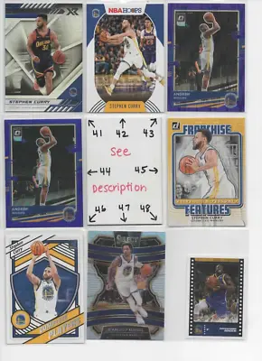NEW  Golden State Warriors U-PICK  Serial #'d JERSEY AUTO Rookie CURRY KLAY DRAY • $0.99