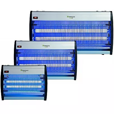 Xterminate Electric Fly Zapper Insect Killer Wasp Bug Electronic UV Light Bulbs • £74.99