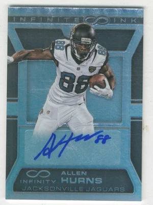$8 • Buy 2016 Panini Infinity Infinite Ink #1 Allen Hurns Autograph /288 