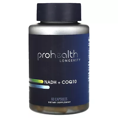 NADH + CoQ10 60 Capsules • $39.99