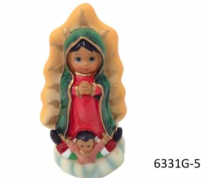 Baby Virgen De Guadalupe 5 Our Lady Of Guadalupe Child Resin Statue  6331G-5  • $15.99