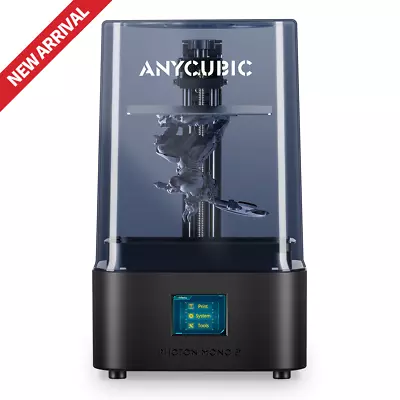 $299 • Buy ANYCUBIC Photon Mono 2 Resin 3D Printer 4K+ LCD Screen Print Size 165*89*143mm