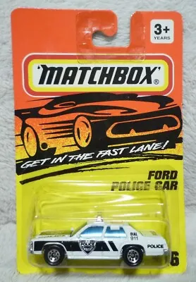 Matchbox ~ Ford Crown Victoria Police Car #16 ~ 1993 ~ Factory Sealed • $13.99