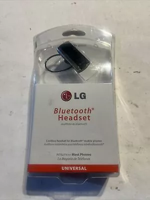 Verizon Wireless LG Bluetooth Headset Cordless Universal LBT210Z New • $16.34