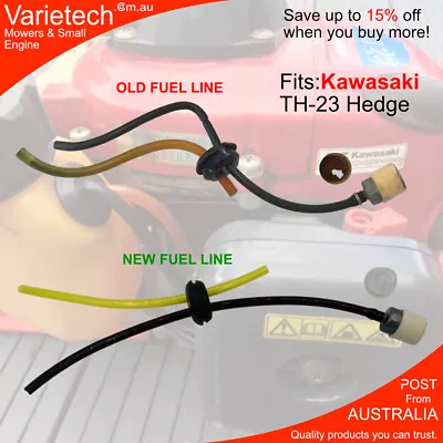 Fuel Line Kit Suits Kawasaki TH-23 Hedge Trim With Filter Lines Primer & Grommet • $18.95