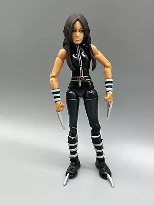 ToyBiz Marvel Legends X-Men X-23 Laura Kinney Black Outfit Variant 6  Figure • $12.99