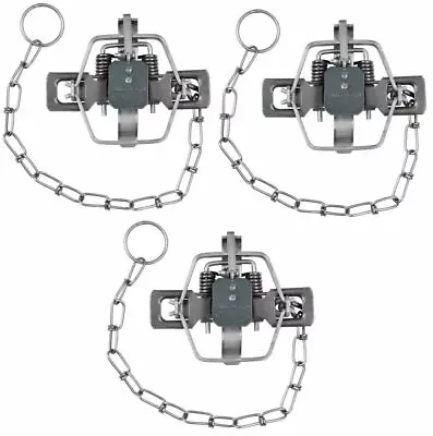 3 Bridger #1 CS Coilspring Trap Trapping Supplies 3 Traps • $35.99