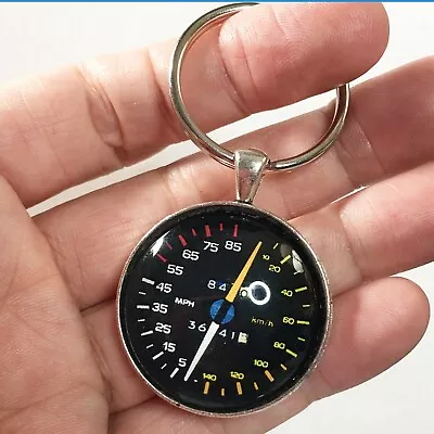 $12.95 • Buy Vintage Chevy Camaro Dual Needle Speedometer Keychain Reproduction Chevrolet