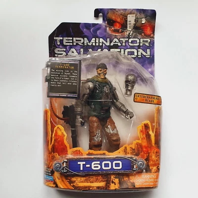 £17.99 • Buy PLAYMATES Terminator Salvation T-600 Action Figure Interchangeable Heads 2009