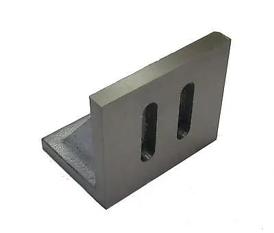 Angle Plate 3-1/2  X 3  X 2-1/2  Precision Machine Silver Milling Lathes • £16.95