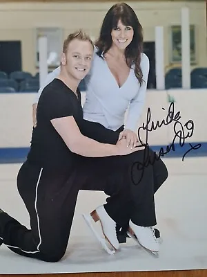 Linda Lusardi Hand Signed 10x8  Photo  Dancing On Ice  P3 Model Masterchef Etc. • £9