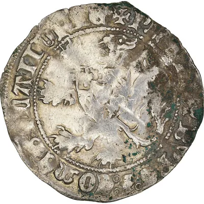 [#184475] Coin France Flanders Philippe Le Bon Double Gros VF(20-25) Silve • $112.44