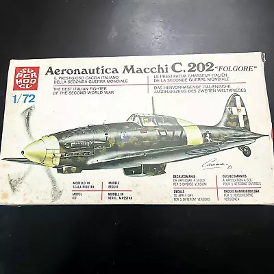 SUPER MODEL Aeronautica Macchi C.202  Folgore  Plastic Airplane Kit • $22