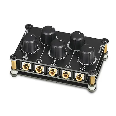 4 Channel Analog Stereo Audio Mixer Mini Passive Line Mixer For Live Studio • $19.99