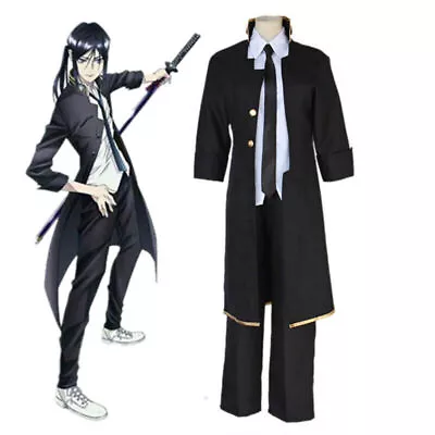 Anime K Cosplay Costume Kuroh Yatogami Halloween Party Stage Carnival Uniform • $55.37