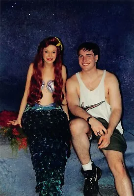 Vtg Color Photo 1997 Disney World Handsome Men Pretty Women Little Mermaid #11 • $3.50