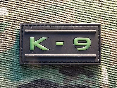 K-9 K9 GITD Tactical Hook Military Police Patch Glow In The Dark • $8.99