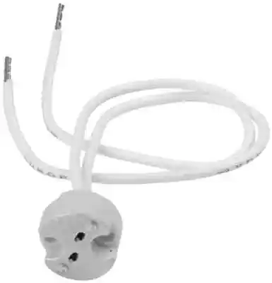 2x 5x 10x 20x 50x 100x MR16 GU5.3 Lamp Holder Socket Connector Fitting Wire • £4