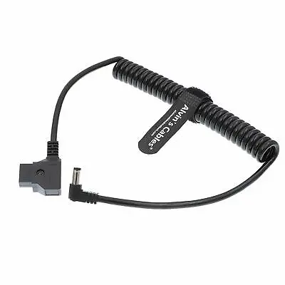 Anton Bauer D Tap To Right Angle DC Coiled Power Cable 12V For KiPRO LCD Monitor • £13.99