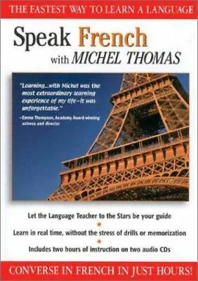 Speak French With Michel Thomas By Michel Thomas  (2 Cd Set) New! • $11.99