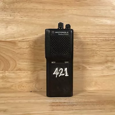 Motorola Radius P1225 Black Handled Portable Two-Way Radio Walkie - For Parts • $17.99