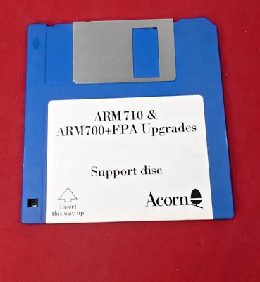 ARM710 & ARM700+FPA Upgrades Support Disc For Risc PC Acorn RISC OS • £19.99