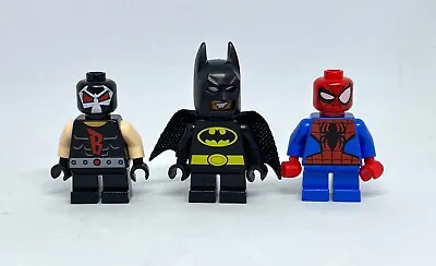 £4.99 • Buy LEGO Super Heroes - Mighty Micros 3 X Minifigures, Batman, Spider-Man, Bane