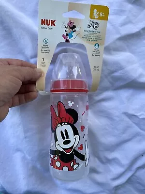 NUK Disney Minnie Mouse Active Learner Cup Spill-proof New • $9.40