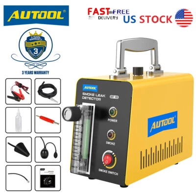 $84 • Buy Automotive EVAP Smoke Machine Detector Fuel Pipe Leak Vacuum Diagnostic Tester