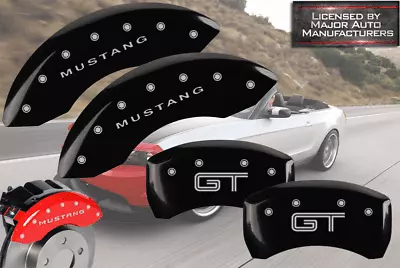 2005-2009 Ford  Mustang GT  Base Front Rear Black MGP Brake Disc Caliper Covers • $289