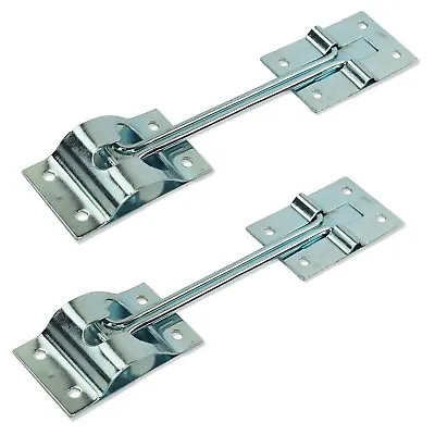 2 Pack 6  Metal RV Camper Horse Work Enclosed Trailer Door Stop Holder Latch Kit • $12.89