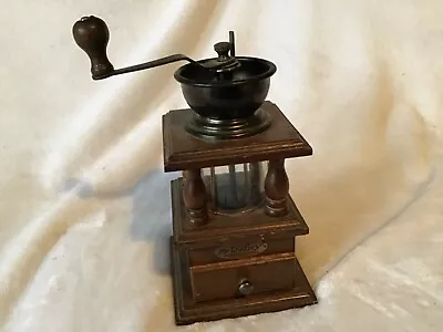 Vintage MR. DUDLEY INTERNATIONAL Box Style - Coffee Grinder -  Burr Mill - Spice • $18.99