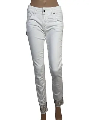 RRP 185€ Met Jeans New 27-xs With Rhinestones • $90