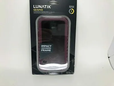 $5.09 • Buy LUNATIK SEISMIK Hard Shell Protective Cover Case For Samsung Galaxy S5 Raspberry