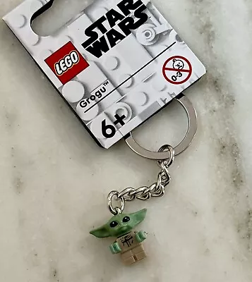 Lego Star Wars Grogu Baby Yoda Minifigure Keychain Keyring 854187 NEW! • $17.11