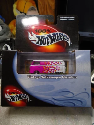 $10.50 • Buy Hot Wheels 100% Black Box Vintage VW Volkwagen Microbus