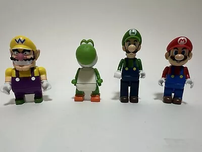 K’Nex Super Mario Bros Classic Mario Wario Luigi Yoshi Minifigure Figure Lot • $10