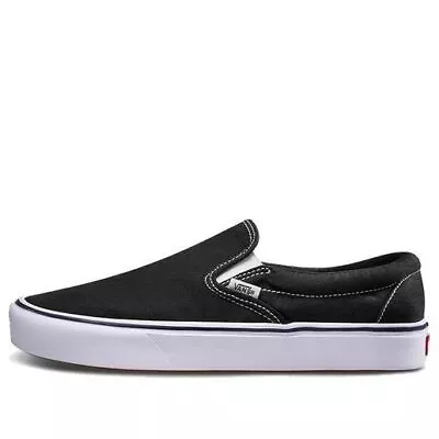 Vans Comfycush Slip-on Black/true White Shoes • $64.95