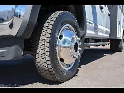 2018-2022  Ford F450 F550 Front Pair Wheel Simulators New 19.5  10 Lug Stainless • $189